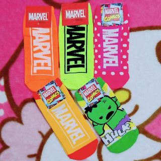 マーベル(MARVEL)の【送料込み】MARVEL 靴下５足セット(ソックス)