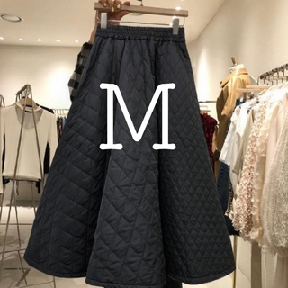 【新品・未使用品】キルティングスカート　Mサイズ(ロングスカート)