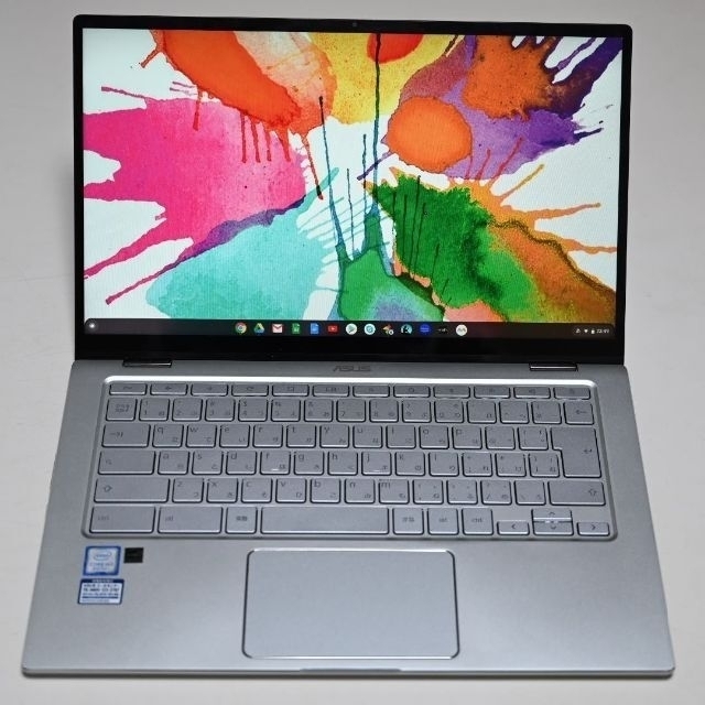 ASUS Chromebook Flip C434TA-AI0095 シルバーノートPC