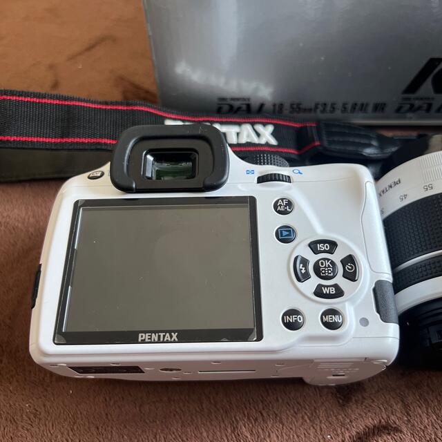 オンライン売り PENTAX K-50 Wズームキット WHITE