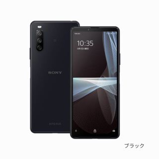 ソニー(SONY)のSONY Xperia 10 Ⅲ lite XQ-BT44 ブラック 楽天未開封(スマートフォン本体)