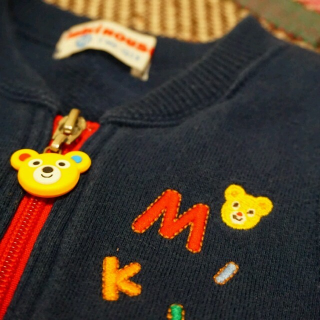 mikihouse(ミキハウス)のミキハウス♡ベスト キッズ/ベビー/マタニティのキッズ服男の子用(90cm~)(ジャケット/上着)の商品写真