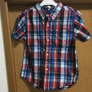 半袖シャツ チェックシャツ 150cm 子供(その他)