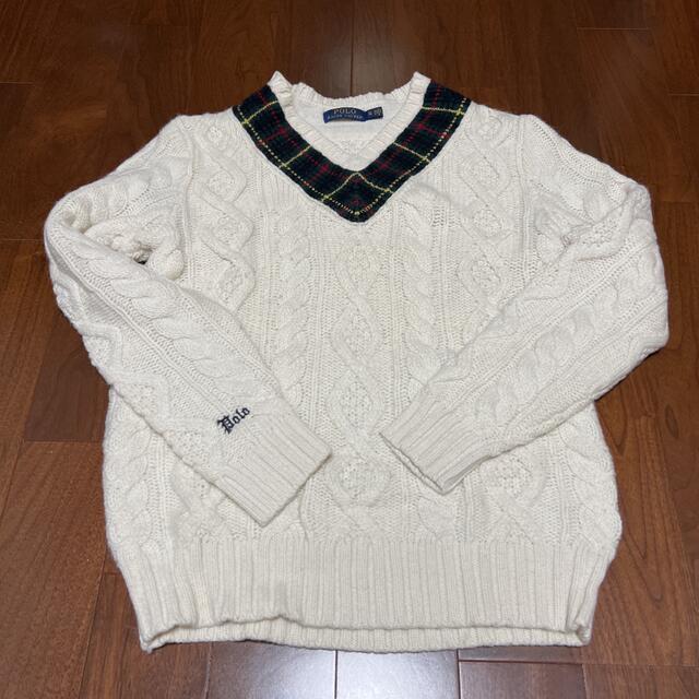 POLO RALPH LAUREN(ポロラルフローレン)のPOLO RALPH LAUREN チルデンニット メンズのトップス(ニット/セーター)の商品写真