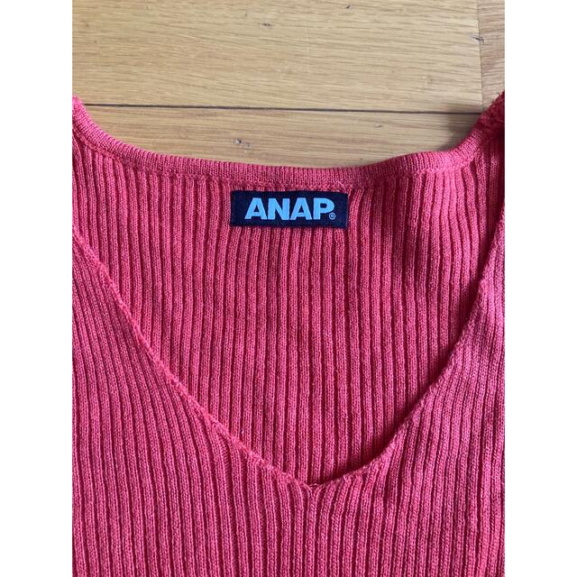 ANAP(アナップ)のANAP リブカットソー レディースのトップス(カットソー(長袖/七分))の商品写真