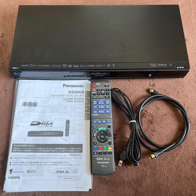 Panasonic ブルーレイ DIGA DMR-BW690-K