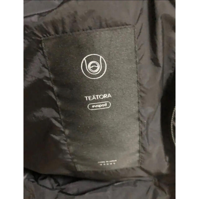 COMOLI(コモリ)のTEATORA サイズ5 SOUVENIR HUNTER S/L EVAPOD メンズのジャケット/アウター(ダウンジャケット)の商品写真