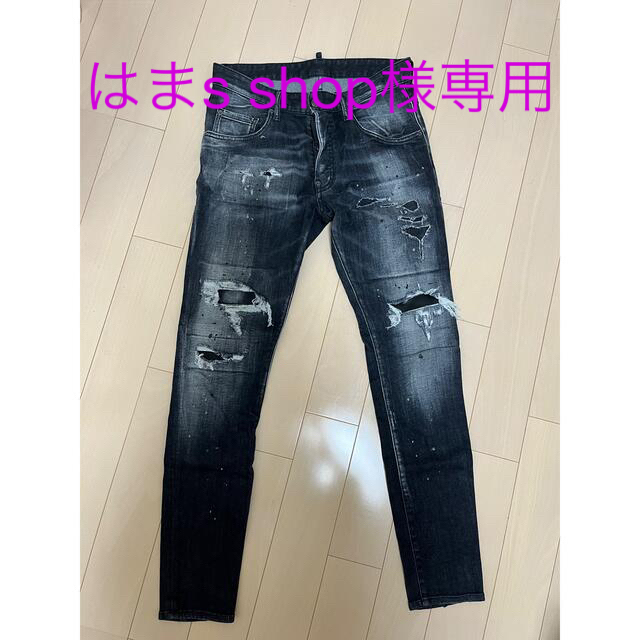 DSQUARED2☆デニムブラック 海外ブランド 9690円 www.gold-and-wood.com