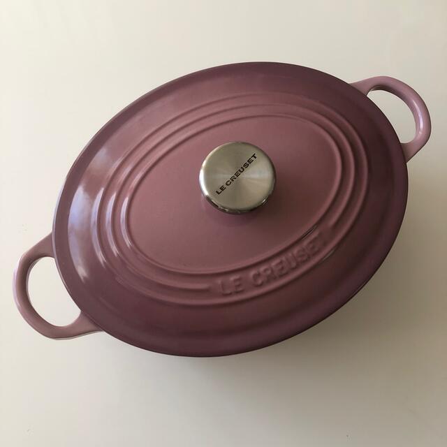 LE CREUSET オーバル 鍋　25cm縦x横195×25cm