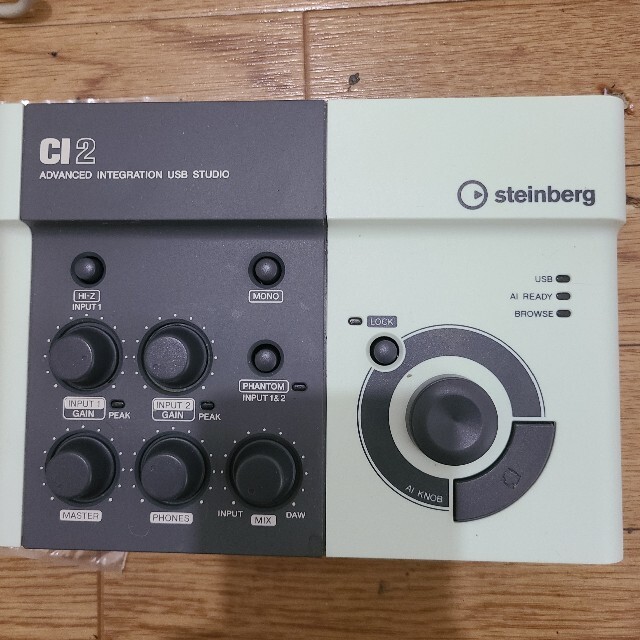 ヤマハ(ヤマハ)のsteinberg CI2 オーディオインターフェース CUBASE AI5 楽器のDTM/DAW(オーディオインターフェイス)の商品写真