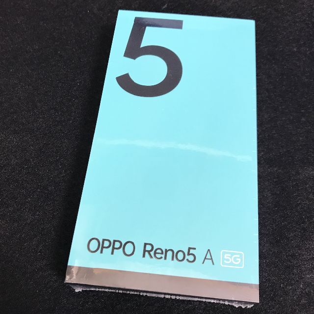 新品非開封OPPO Reno5A（シルバーブラック）