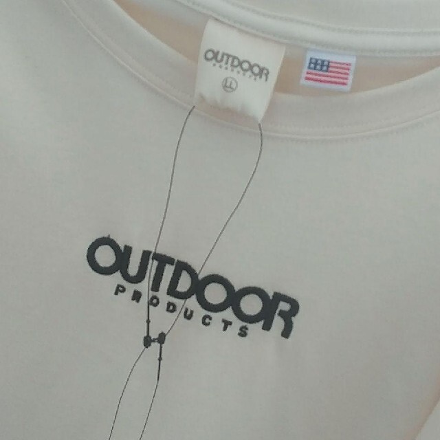 OUTDOOR PRODUCTS(アウトドアプロダクツ)のOutdoorproduct アウトドア USAコットン サイズLL 新品タグ付 レディースのトップス(Tシャツ(半袖/袖なし))の商品写真