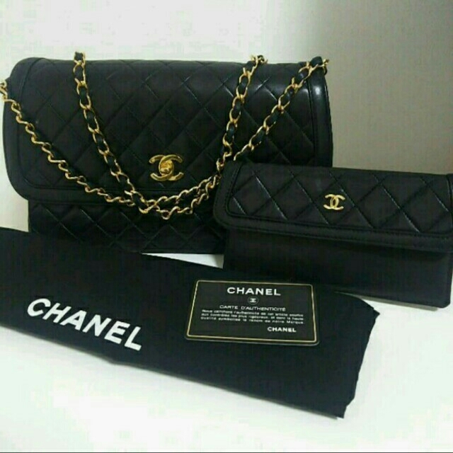 はんたんごろ♥CHANEL♥ラムスキンゴールドマトラッセ25♥美品