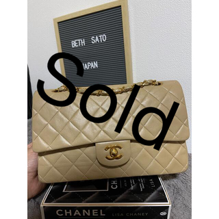 Sold Vintage Chanel beige ヴィンテージシャネルベージュ