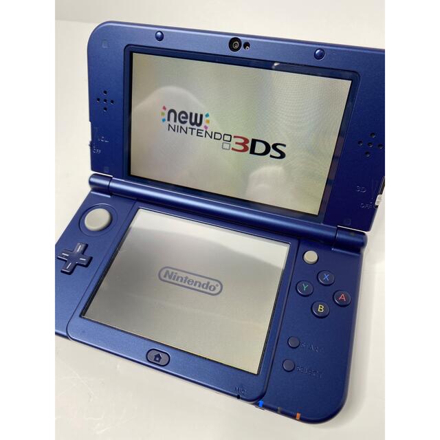 肌触りがいい 未使用品 極美品Newニンテンドー3DS LLメタリックブルー