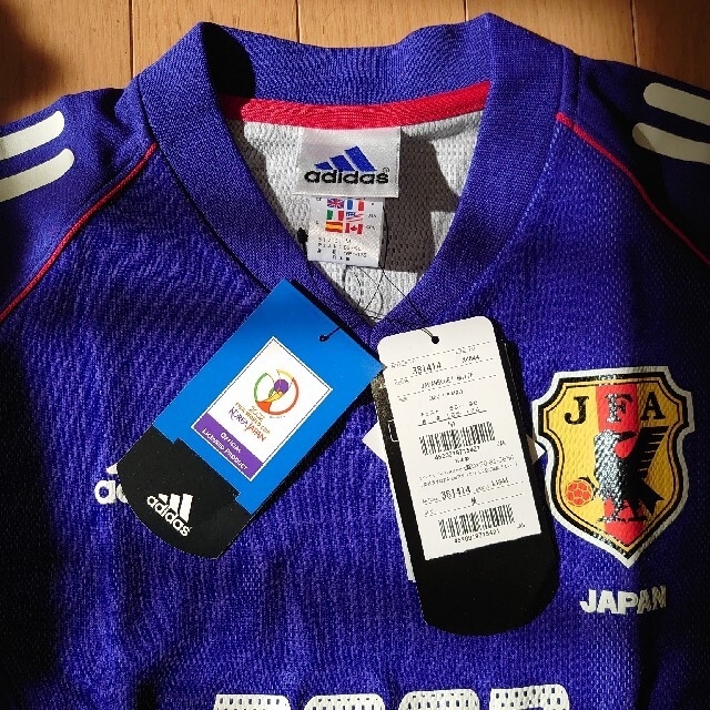 adidas(アディダス)の2002 FIFA WORLDCUP korea Japan ユニフォーム スポーツ/アウトドアのサッカー/フットサル(記念品/関連グッズ)の商品写真