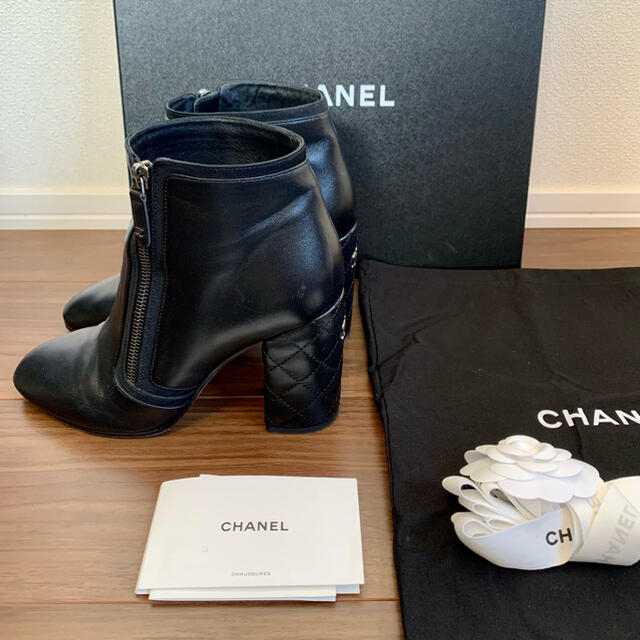 CHANEL シャネルショートブーツ 公式の - maran.com.ec