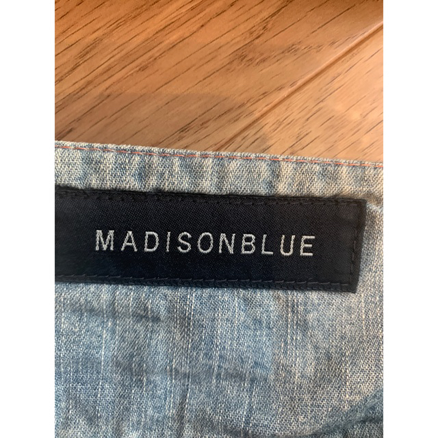 【春コーデ】MADISON BLUE シャンブレーミモレスカート 1
