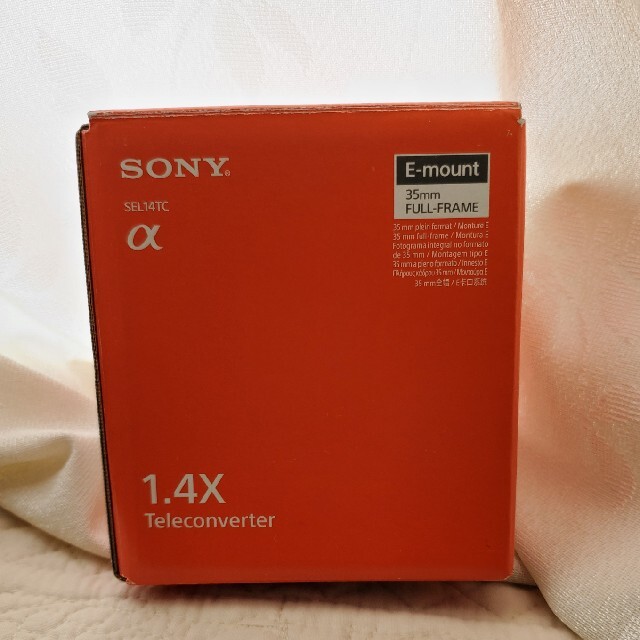 SONY α SEL14TC 1.4X テレコンバーター