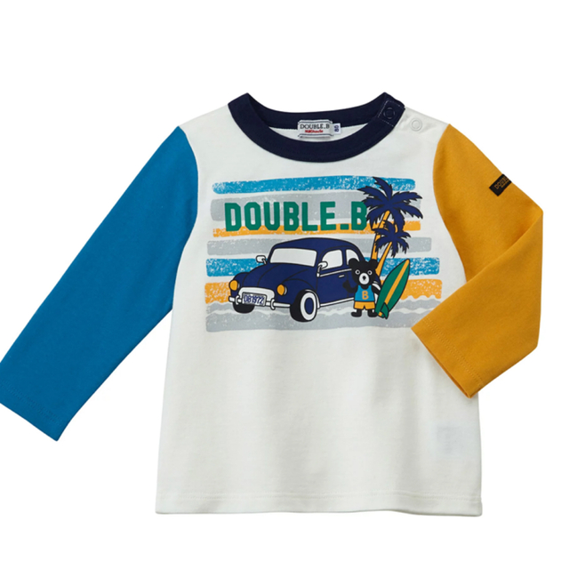 DOUBLE.B(ダブルビー)の【新品】ダブルビー120cm 5点セット キッズ/ベビー/マタニティのキッズ服男の子用(90cm~)(Tシャツ/カットソー)の商品写真