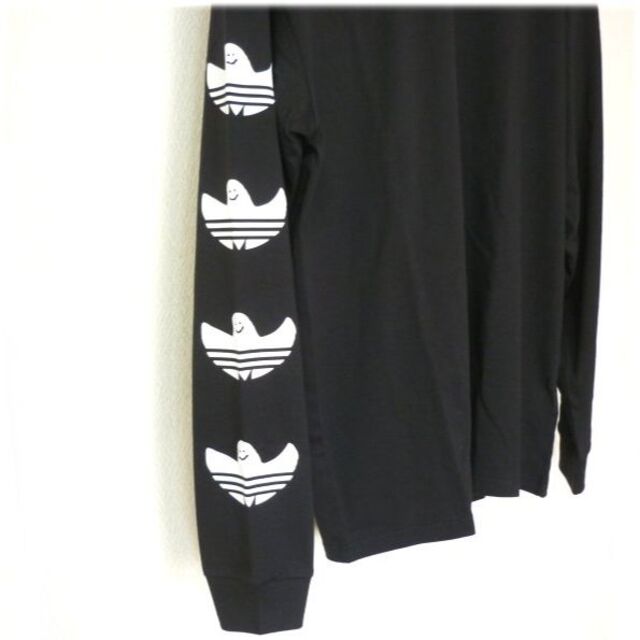 adidas(アディダス)の新品◆(O)(XL)アディダスオリジナルス黒シュムーロンT メンズのトップス(Tシャツ/カットソー(七分/長袖))の商品写真