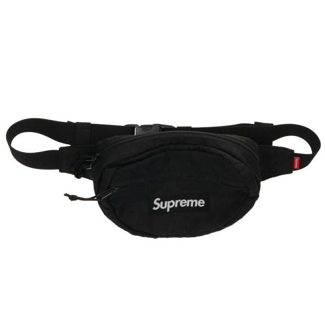 新品 店舗購入 正規品 Supreme 18AW Waist Bag Black