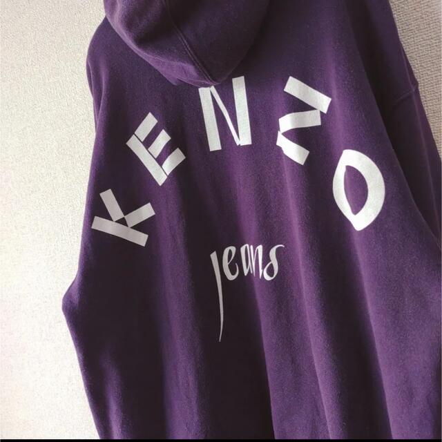 KENZO(ケンゾー)のKENZO jeans パーカー　北斎　浮世絵　波タグ メンズのトップス(パーカー)の商品写真