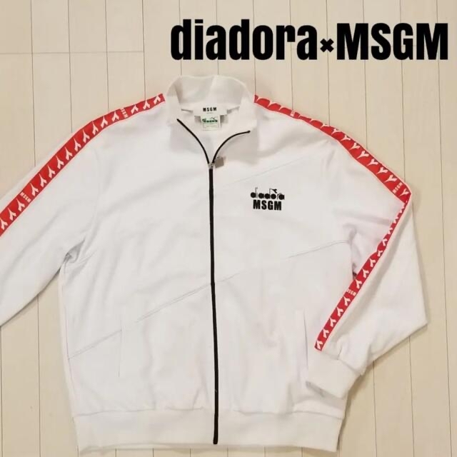 専用 MSGM エムエスジイエム メンズ ジャージ トップス トラックジャケット