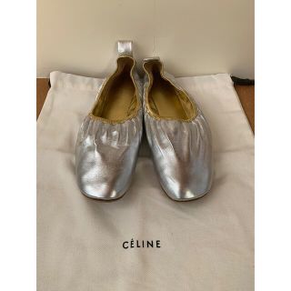 celine - セリーヌ フィービー ソフトバレリーナ シルバー39の通販 by