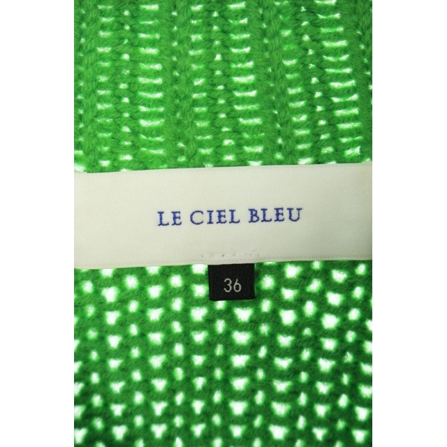 LE CIEL BLEU(ルシェルブルー)のルシェルブルー 21S61106 モックネッククロップドニット 36 レディースのトップス(ニット/セーター)の商品写真