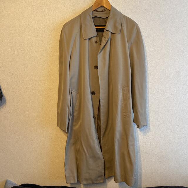 LANVIN vintage ステンカラーコート トレンチコート-