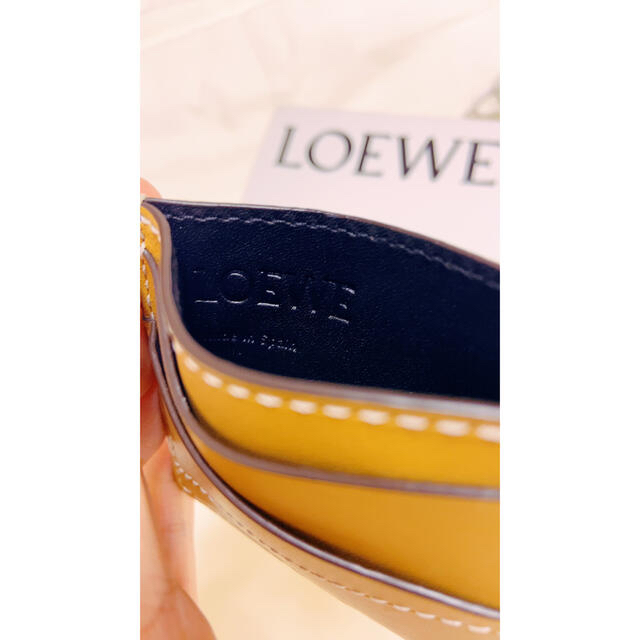 LOEWE(ロエベ)の【美品】ロエベ×LOEWE カードケース、カードホルダー、名刺入れ レディースのファッション小物(パスケース/IDカードホルダー)の商品写真