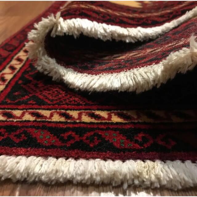 ペルシャ絨毯 ビンテージ トライバルラグ (ユニーク品)No:34103