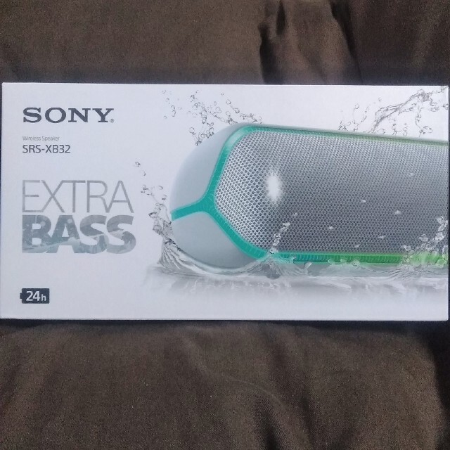 SONY ワイヤレスポータブルスピーカー SRS-XB32(H)