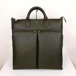 ポールスミス(Paul Smith)の新品 Paul Smith ポールスミス レザー 2way バッグ ビジネス 緑(ビジネスバッグ)