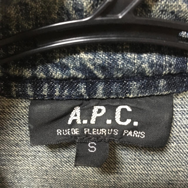 A.P.C(アーペーセー)のA.P.C.デニムジャケット メンズのジャケット/アウター(Gジャン/デニムジャケット)の商品写真