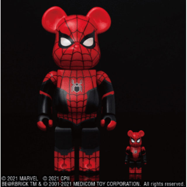 BE@RBRICK SPIDER-MAN BLACK SCARLET