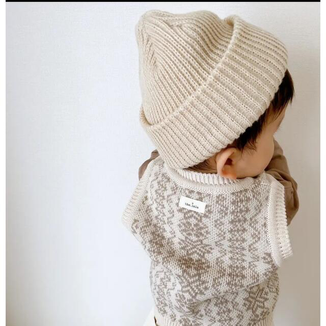 ZARA KIDS(ザラキッズ)の【rumirumi様専用】the lala knit vest ニットベスト メンズのトップス(ニット/セーター)の商品写真