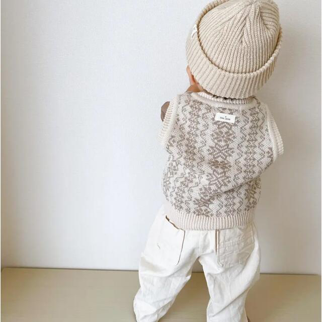 ZARA KIDS(ザラキッズ)の【rumirumi様専用】the lala knit vest ニットベスト メンズのトップス(ニット/セーター)の商品写真