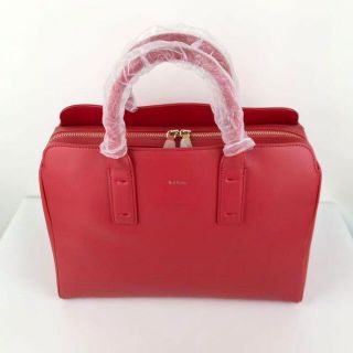 ポールスミス(Paul Smith)の新品 Paul Smith ポールスミス ハンドバッグ ショルダー レザー 赤色(ハンドバッグ)