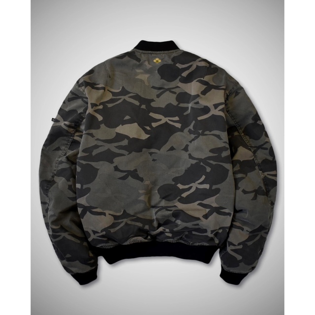 WACKO MARIA(ワコマリア)のGAKKINxFOSTEXGARMENTSxNUBIAN CAMO MA1 メンズのジャケット/アウター(ブルゾン)の商品写真