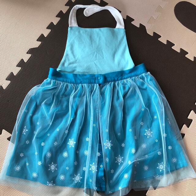 お値下げです　エプロンドレス　子供用130〜140 キッズ/ベビー/マタニティのキッズ服女の子用(90cm~)(その他)の商品写真