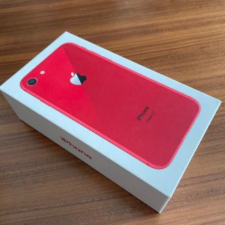 アップル(Apple)のdocomo iPhone8 RED 箱のみ！(その他)