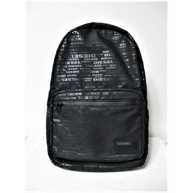 DIESEL - ☆DIESEL ディーゼル ロゴ モノグラムブラック バック DIESEL - ☆DIESEL ディーゼル ロゴ モノグラムブラック バック