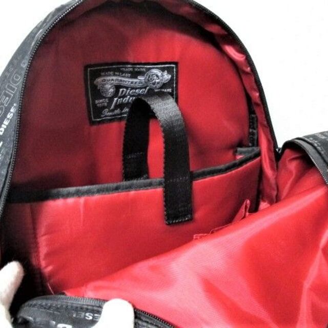 DIESEL - ☆DIESEL ディーゼル ロゴ モノグラムブラック バック DIESEL - ☆DIESEL ディーゼル ロゴ モノグラムブラック バック