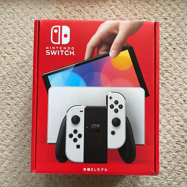 本日発送 新品未使用Nintendo Switch 有機EL ホワイト - 家庭用ゲーム
