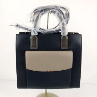 ポールスミス(Paul Smith)の新品 Paul Smith ポールスミス 2wayレザーハンドバッグ  ネイビー(ハンドバッグ)