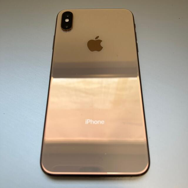 iPhone Xs Max Gold 64GB スマホ/家電/カメラのスマートフォン/携帯電話(スマートフォン本体)の商品写真