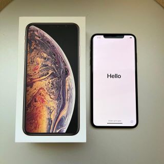 iPhone Xs Max Gold 64GB(スマートフォン本体)