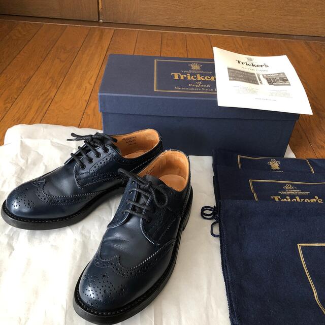 Trickers - トリッカーズ 濃紺 3 1/2 22.0位の通販 by アップル's shop